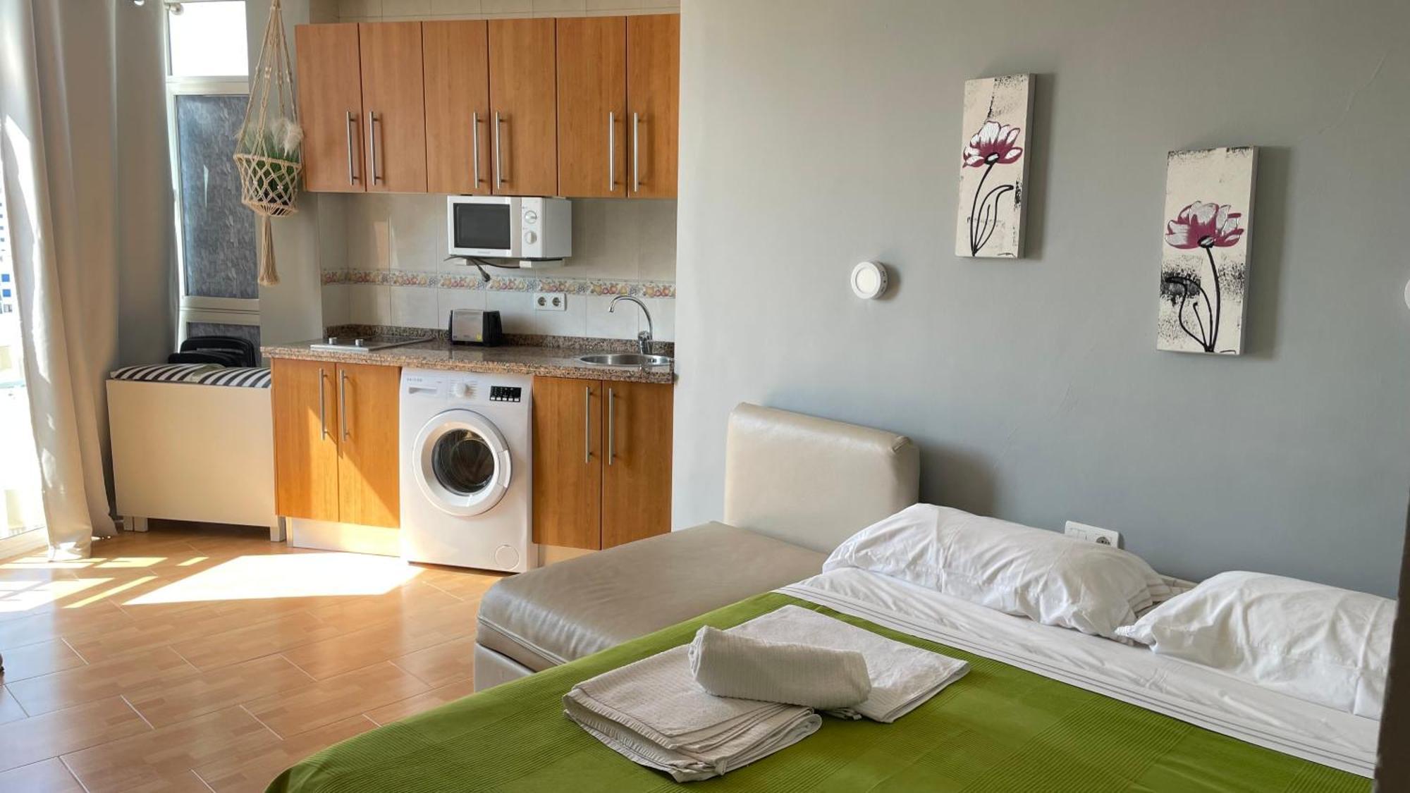 Benalmadena ,Apartamento-Estudio Primera Linea De Playa 외부 사진